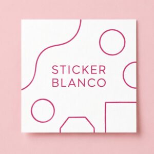Stickers blancos