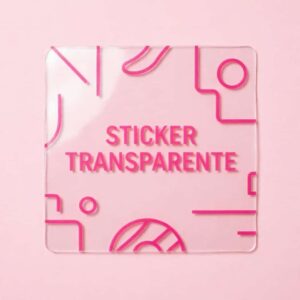 Stickers transparentes