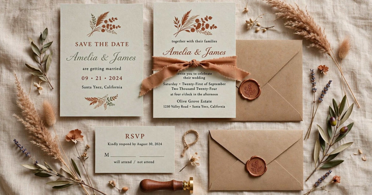 Save the Date La Paz | Tarjetas Pre-Boda Físicas y Digitales