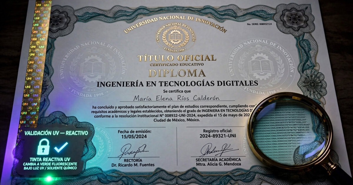 Impresión de Seguridad y Documentos Confidenciales