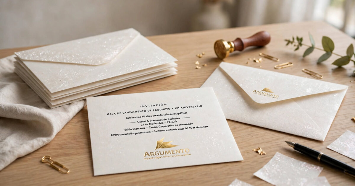 Invitaciones Corporativas y de Gala Personalizadas
