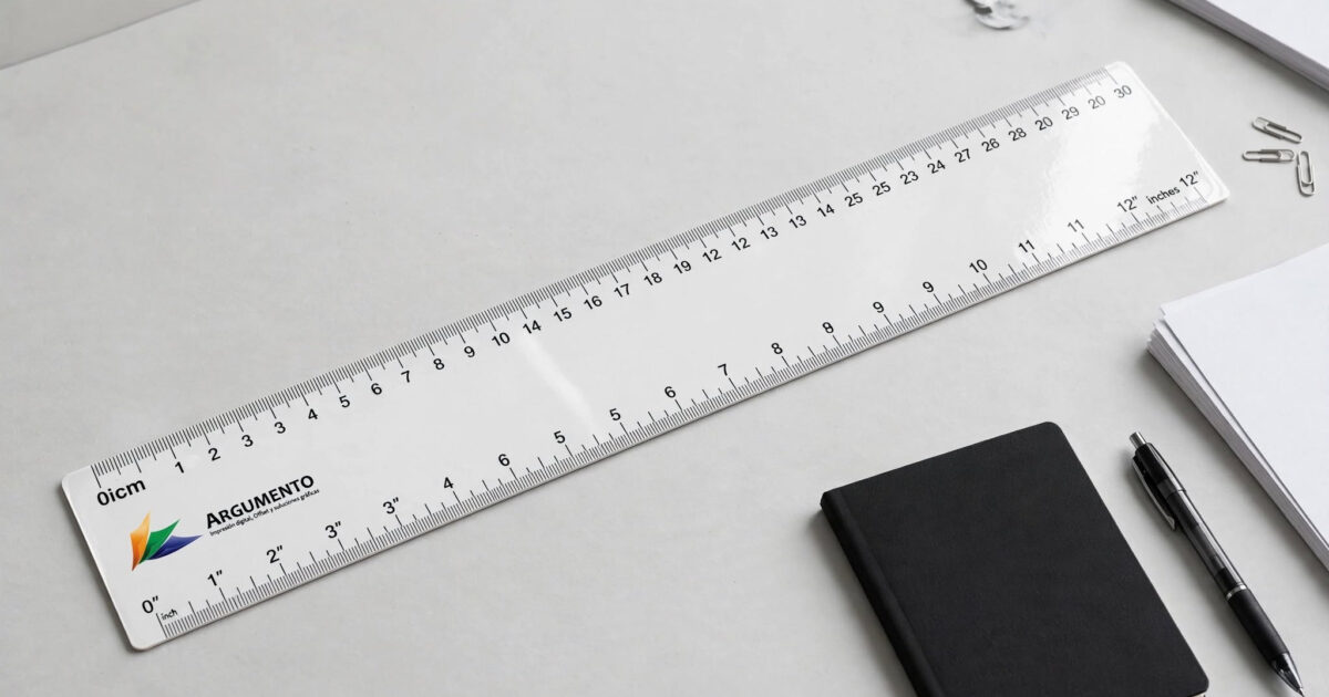 Reglas de Papel Personalizadas con Logo
