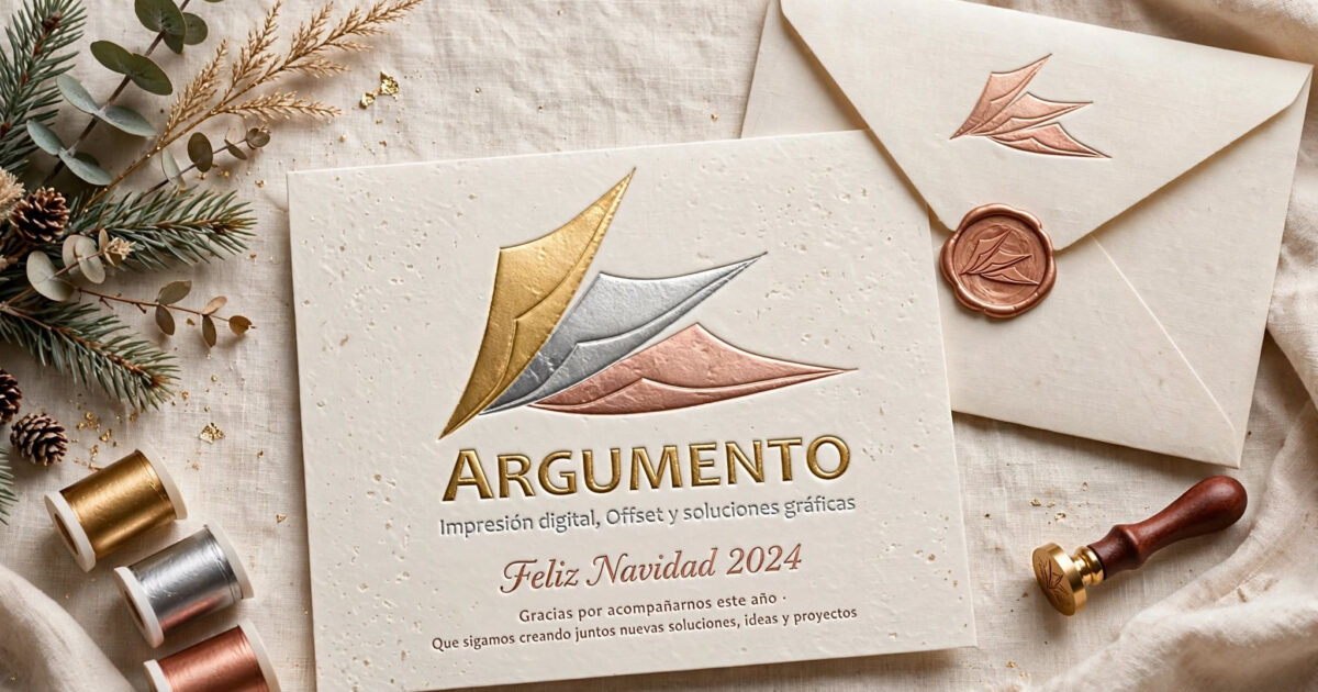 Tarjetas Navideñas Corporativas La Paz | Acabados Premium