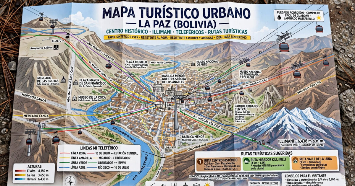 Mapas Turísticos, Urbanos y Corporativos Impresos